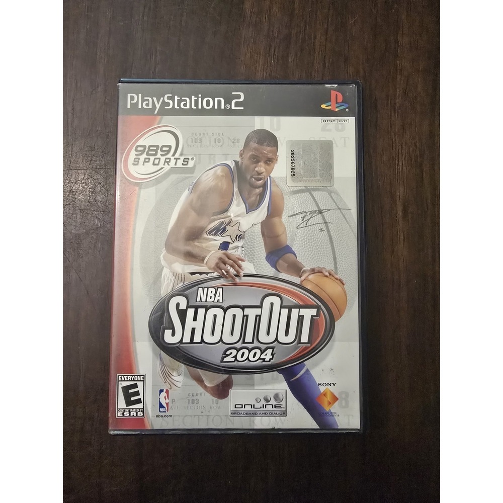 NBA ShootOut 2004 Sony PlayStation 2 PS2 Game COMPLETE CIB Tested!